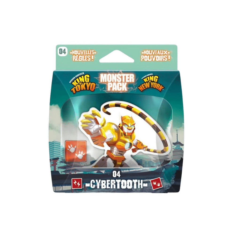 King of Tokyo: Ext. Monster Pack: Cybertooth (FR) JEUX - Famille