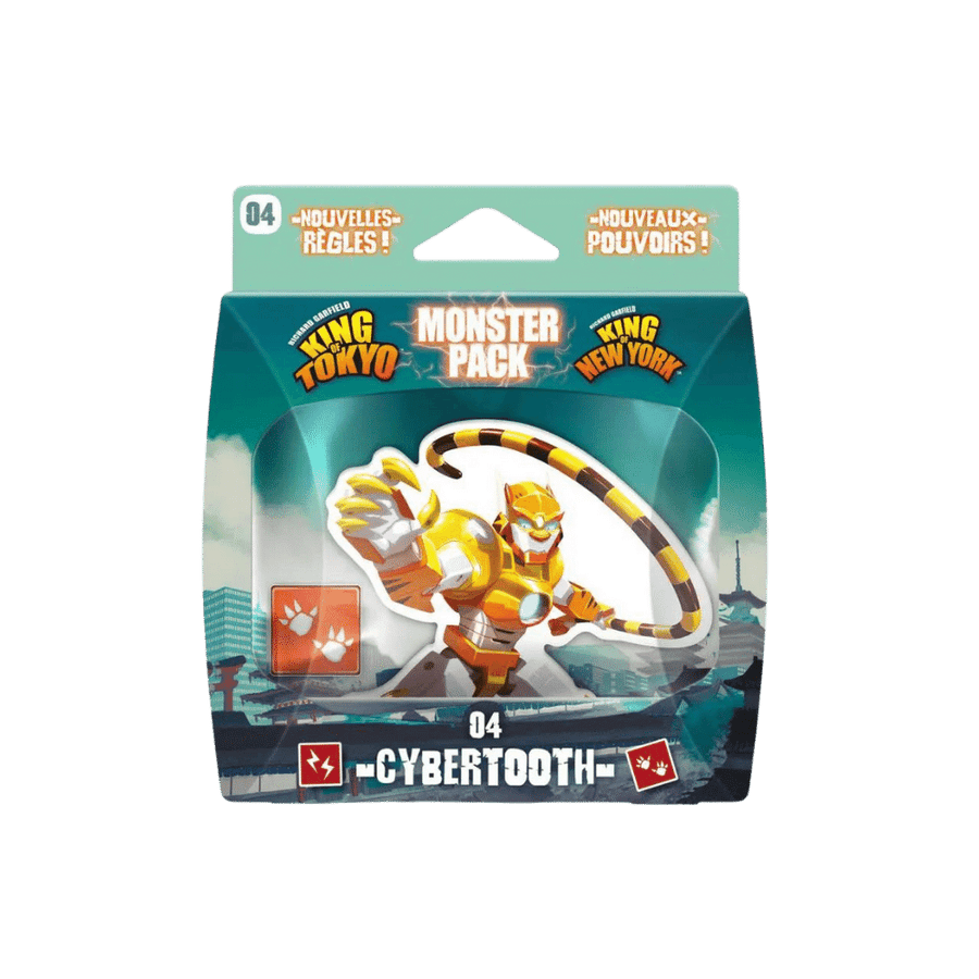 King of Tokyo: Ext. Monster Pack: Cybertooth (FR) JEUX - Famille