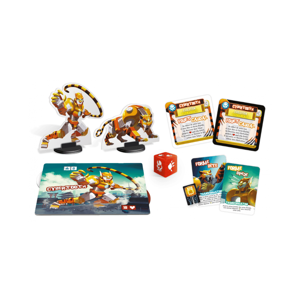 King of Tokyo: Ext. Monster Pack: Cybertooth (FR) JEUX - Famille