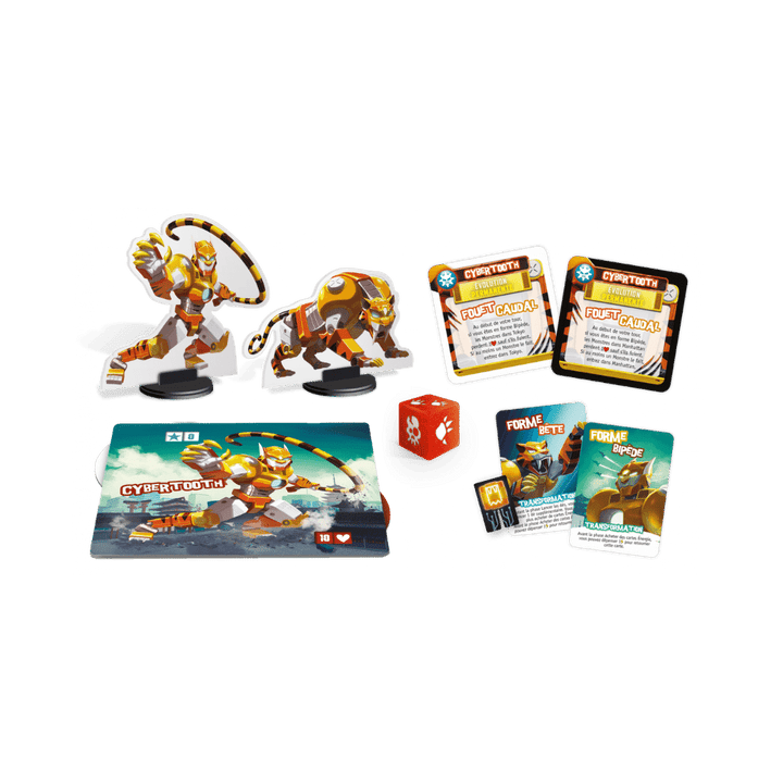 King of Tokyo: Ext. Monster Pack: Cybertooth (FR) JEUX - Famille