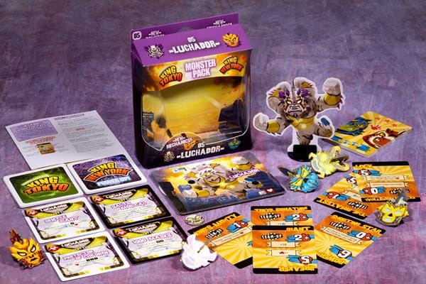 King of Tokyo - ext. Monster Pack: Luchador (EN) JEUX - Famille