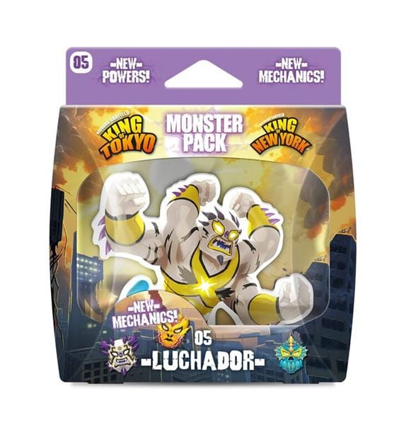 King of Tokyo - ext. Monster Pack: Luchador (EN) JEUX - Famille