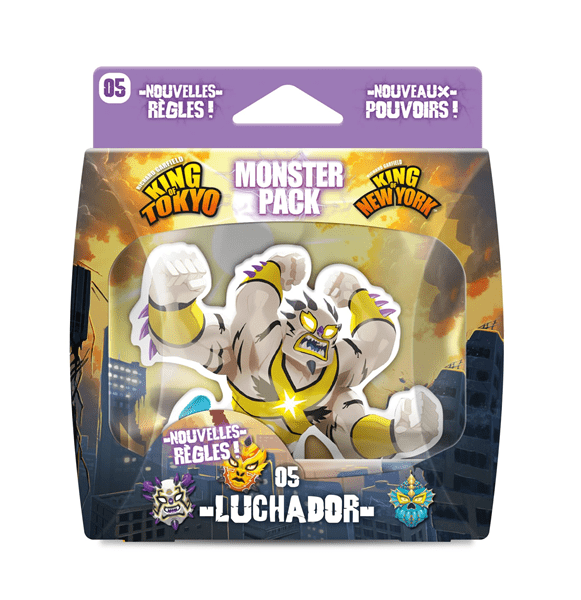 King of Tokyo - ext. Monster Pack : Luchador (FR) JEUX - Famille