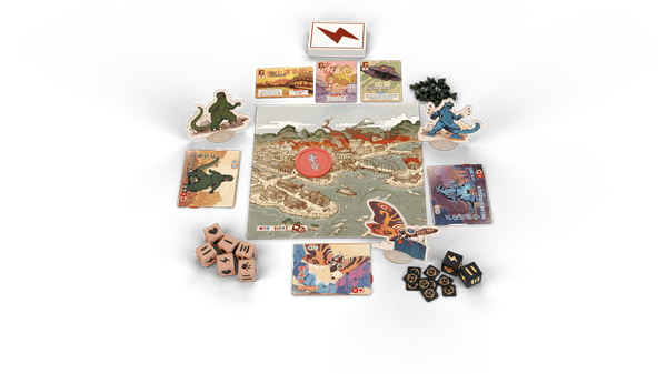 King of Tokyo: Godzilla Edition (EN) JEUX - Famille