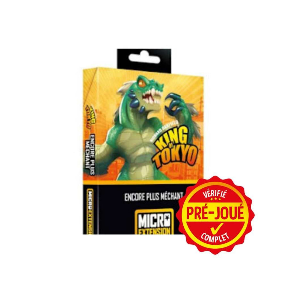 King of Tokyo : Micro Ext. Encore Plus Méchant (pré-joué) (FR) BAZAR - Bazar - Famille