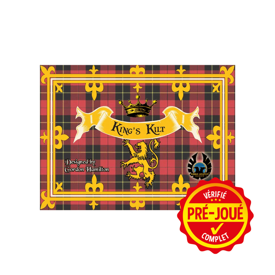 King's Kilt (pré-joué) (EN) BAZAR - Bazar - Stratégie