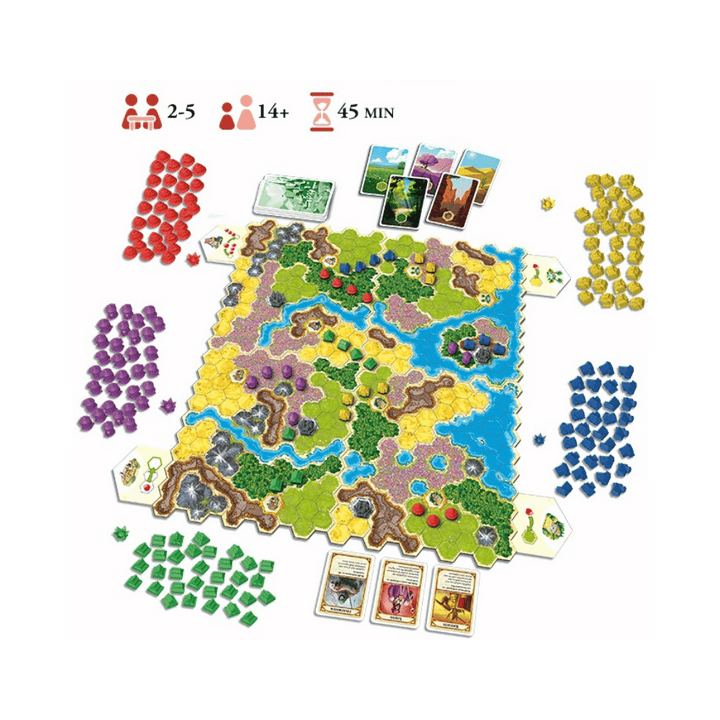 Kingdom Builder - Anniversary Edition (EN) JEUX - Stratégie - Stratégie léger