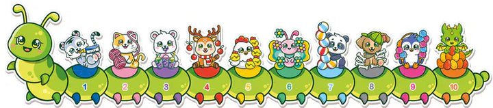 Kioukis - Casse tête Je Compte CASSE-TÊTE - 2 - 24 morceaux