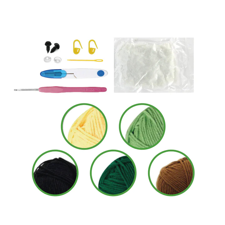 Kit DIY Crochet: Mini Broccoli (ML) PASSE-TEMPS - Bricolages