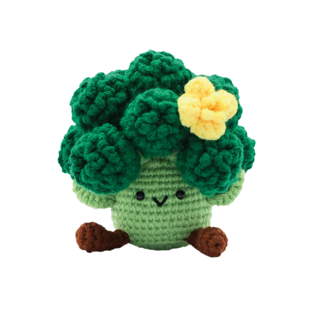 Kit DIY Crochet: Mini Broccoli (ML) PASSE-TEMPS - Bricolages