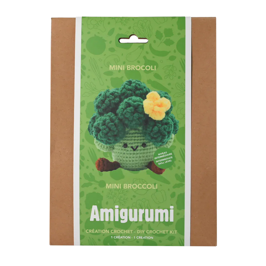 Kit DIY Crochet: Mini Broccoli (ML) PASSE-TEMPS - Bricolages