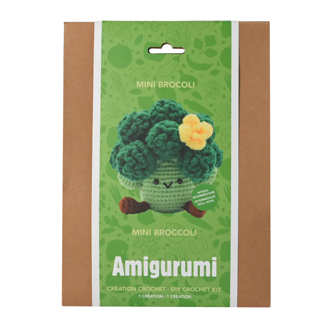 Kit DIY Crochet: Mini Broccoli (ML) PASSE-TEMPS - Bricolages