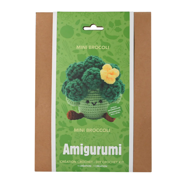 Kit DIY Crochet: Mini Broccoli (ML) PASSE-TEMPS - Bricolages