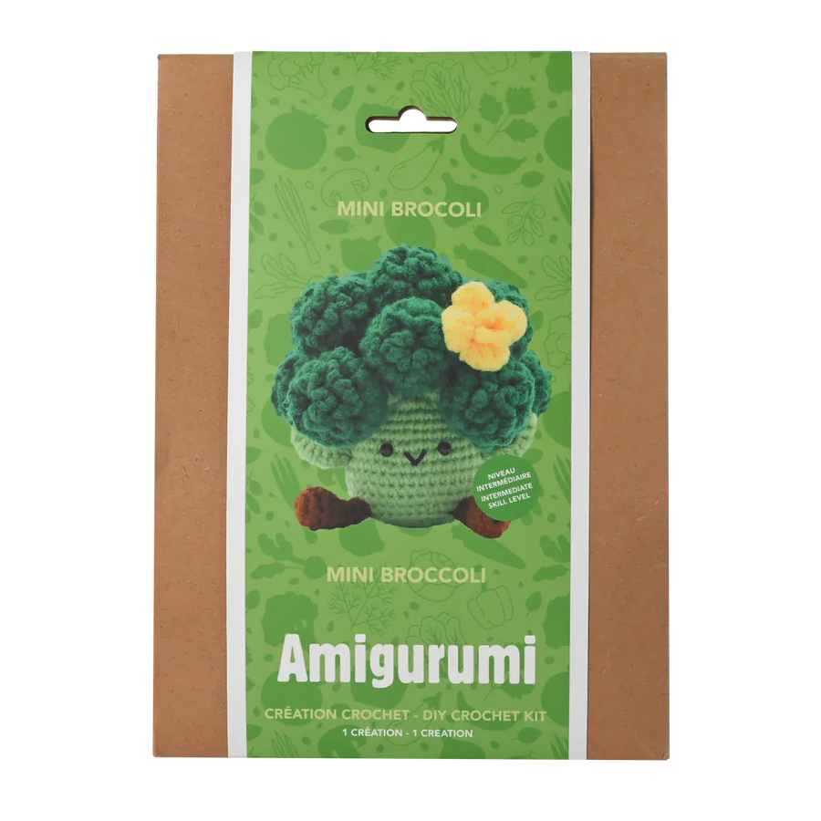 Kit DIY Crochet: Mini Broccoli (ML) PASSE-TEMPS - Bricolages