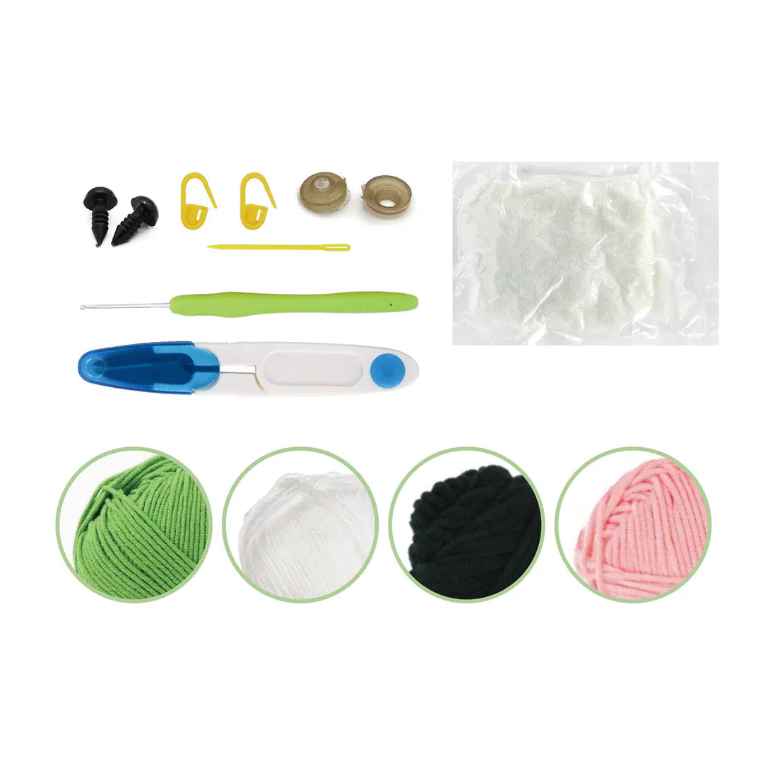 Kit DIY Crochet: Petite Grenouille (ML) PASSE-TEMPS - Bricolages