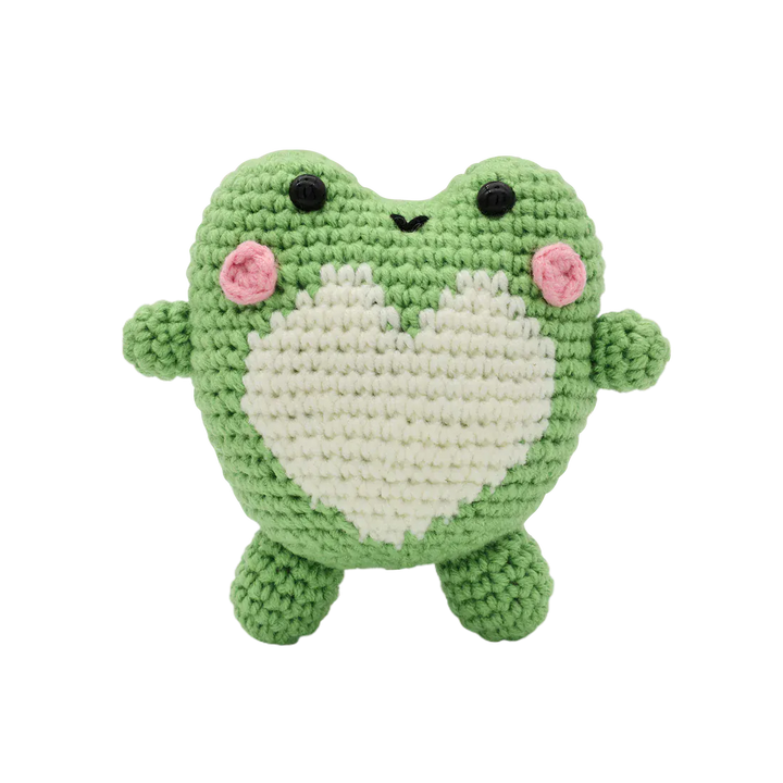 Kit DIY Crochet: Petite Grenouille (ML) PASSE-TEMPS - Bricolages
