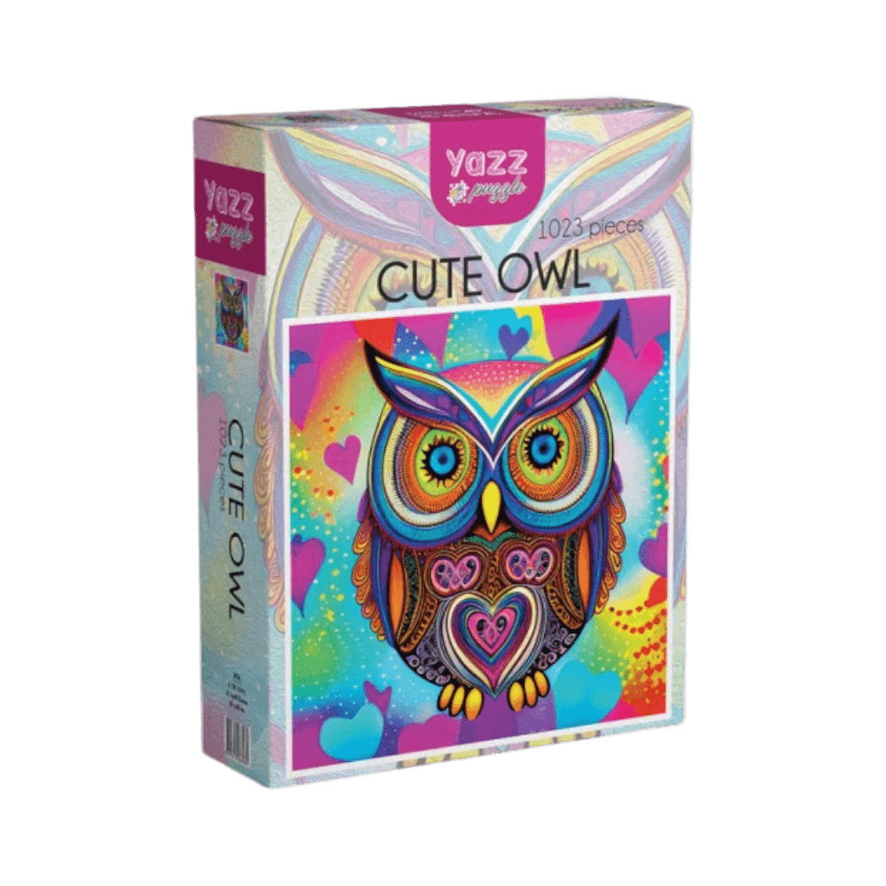 Cute Owl Yazz puzzle buy online | casse-tête Yazz achat en ligne