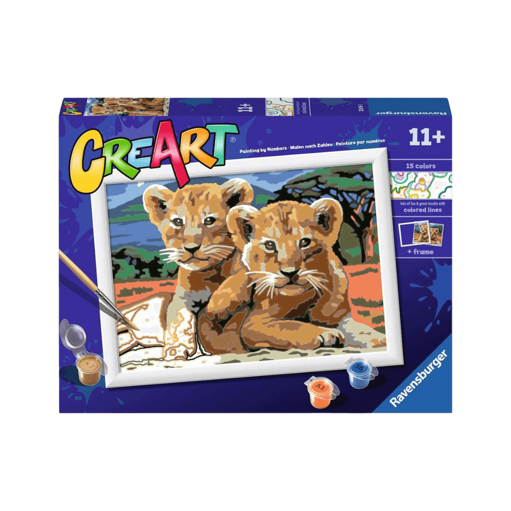 CreArt: Little Lion Cubs (7x10)