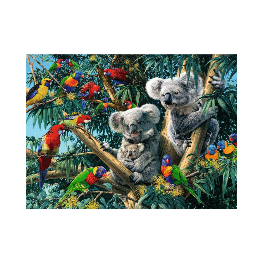 Koalas in a Tree (500 pc) CASSE-TÊTE - 400 - 550 morceaux