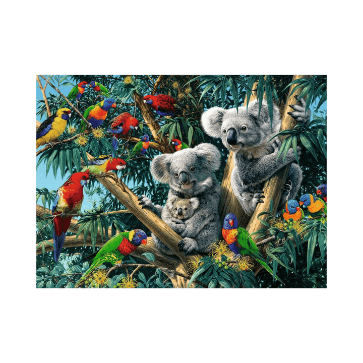 Koalas in a Tree (500 pc) CASSE-TÊTE - 400 - 550 morceaux