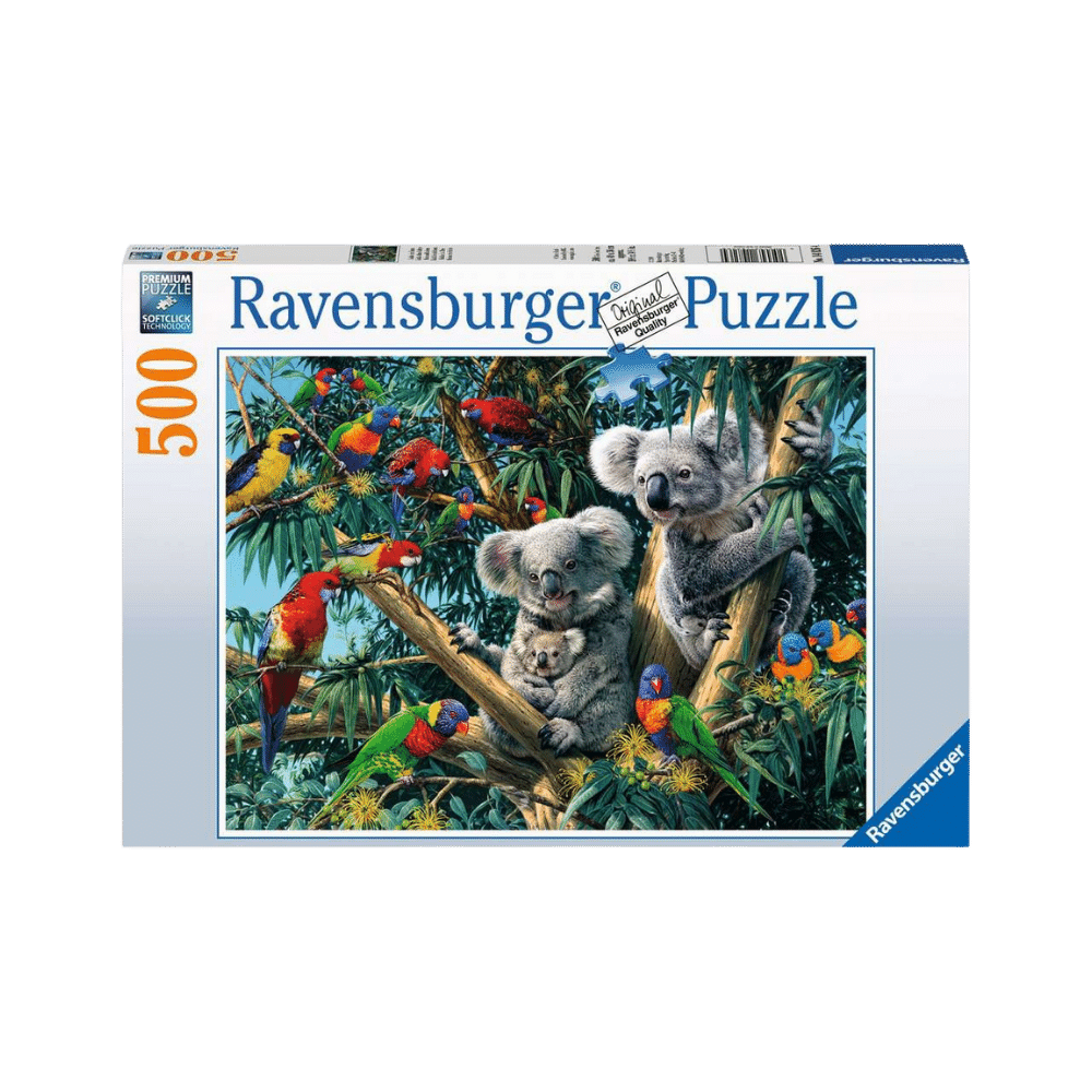 Koalas in a Tree (500 pc) CASSE-TÊTE - 400 - 550 morceaux