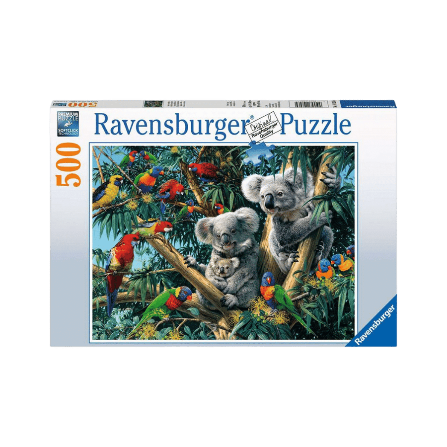 Koalas in a Tree (500 pc) CASSE-TÊTE - 400 - 550 morceaux