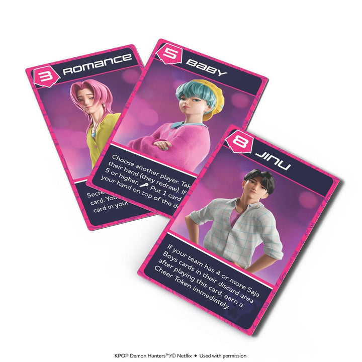 KPop Demon Hunters - Battle for the Spotlight - A Love Letter Game (EN) JEUX - Famille