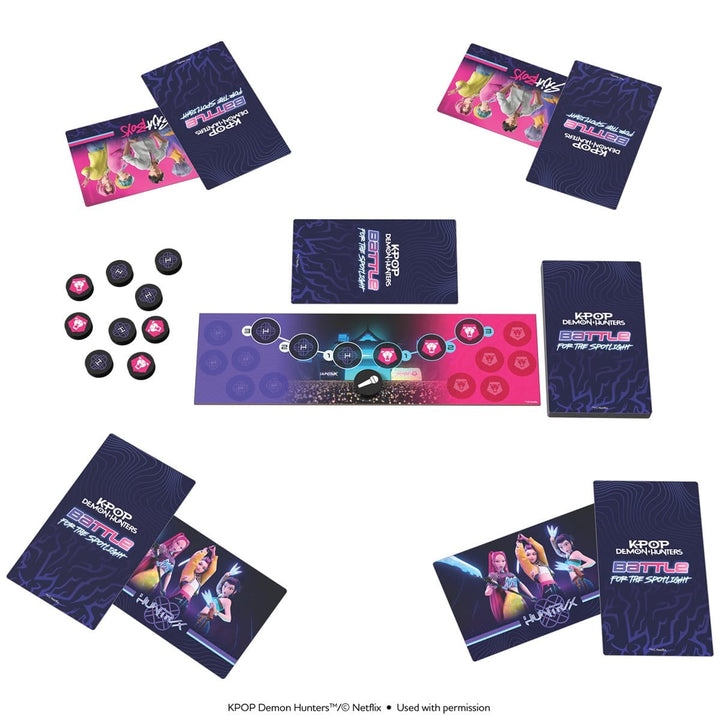 KPop Demon Hunters - Battle for the Spotlight - A Love Letter Game (EN) JEUX - Famille