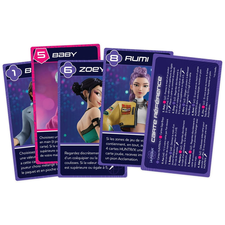KPop Demon Hunters - Battle for the Spotlight - Un jeu Love Letter (FR) JEUX - Famille