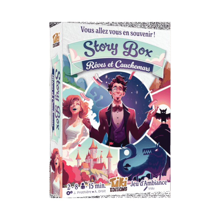 Story Box - Rêves et Cauchemars jeu pour tous, jeu de société coop