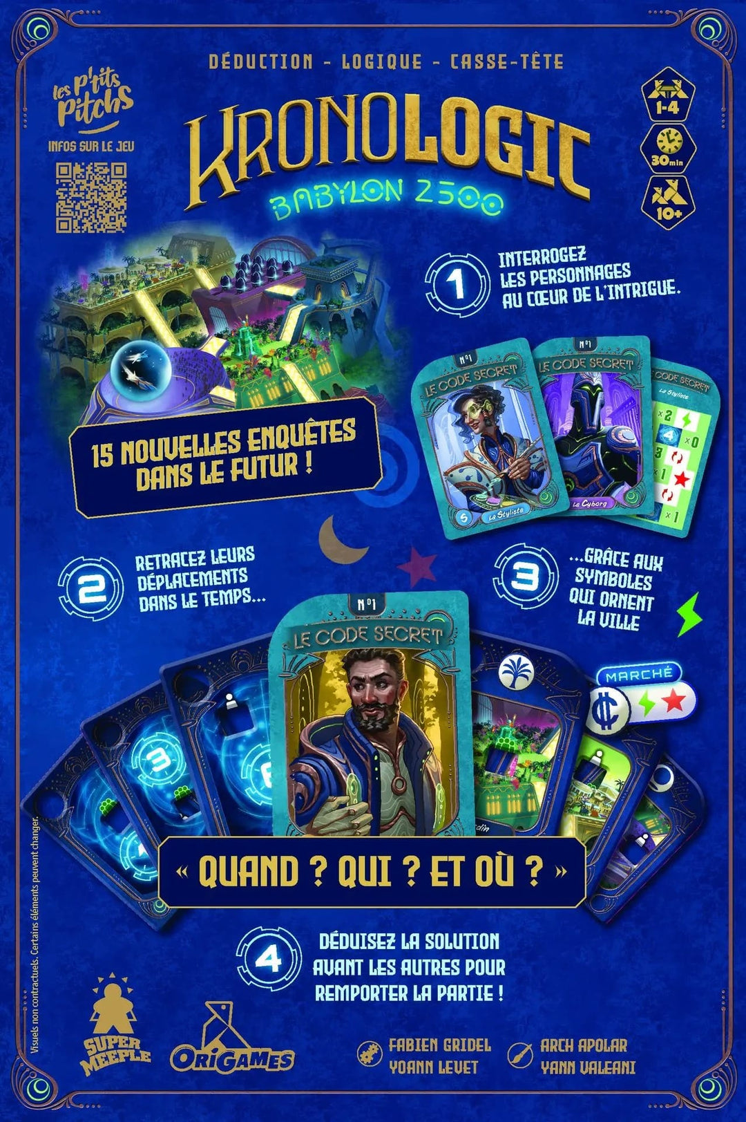 Kronologic Babylon 2500 (FR) JEUX - Détective &amp; évasion