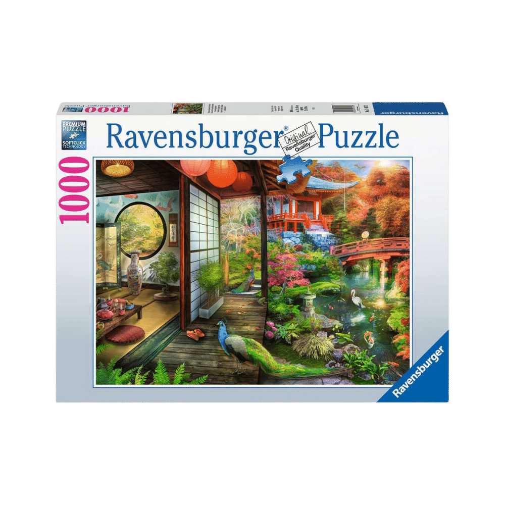 Kyoto Japanese Garden Teahouse 1000 pc Puzzle CASSE-TÊTE - 1000 morceaux