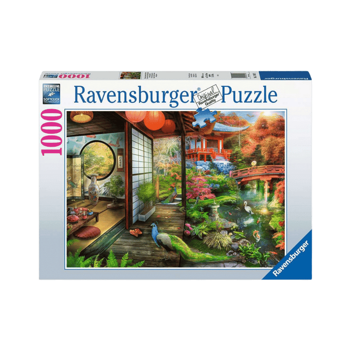 Kyoto Japanese Garden Teahouse 1000 pc Puzzle CASSE-TÊTE - 1000 morceaux