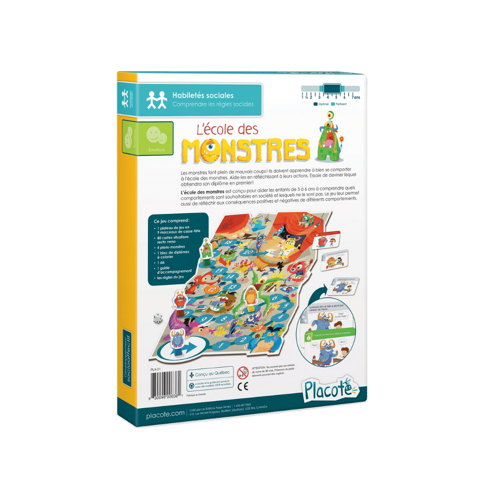 L'école des monstres (FR) JEUX - Éducatif