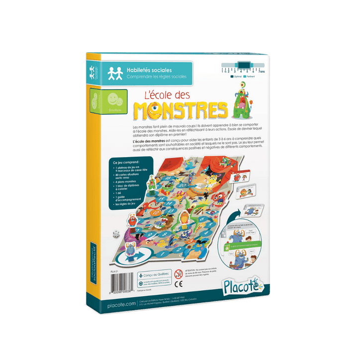 L'école des monstres (FR) JEUX - Éducatif