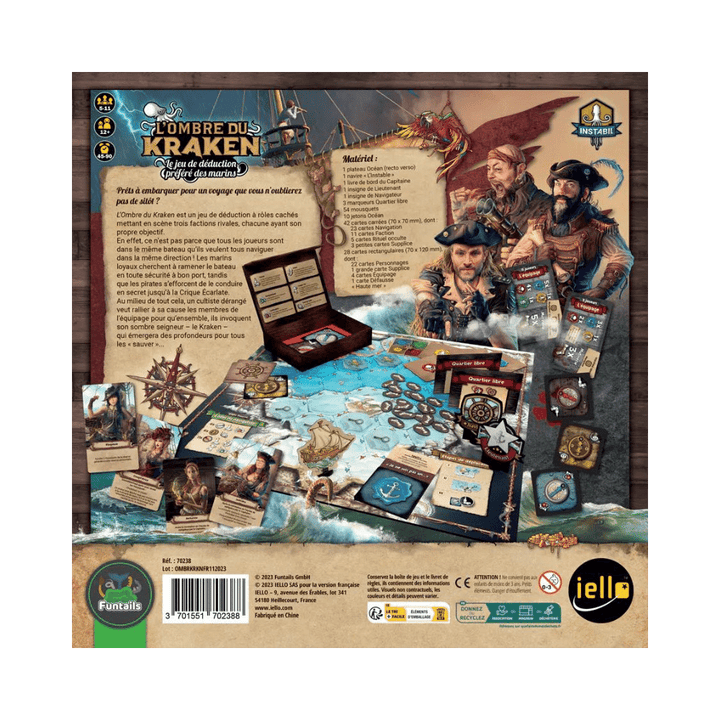L'Ombre du Kraken (FR) JEUX - Ambiance-Party