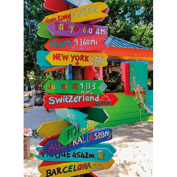 La croisée des chemins (500 pcs) CASSE-TÊTE - 400 - 550 morceaux