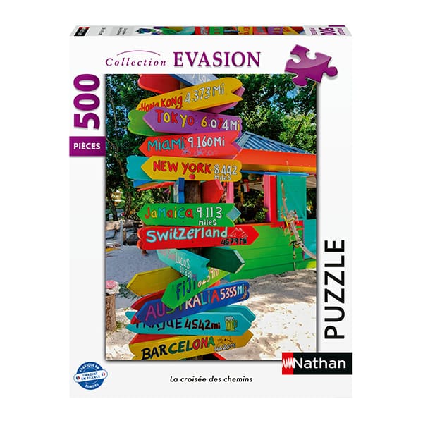 La croisée des chemins (500 pcs) CASSE-TÊTE - 400 - 550 morceaux