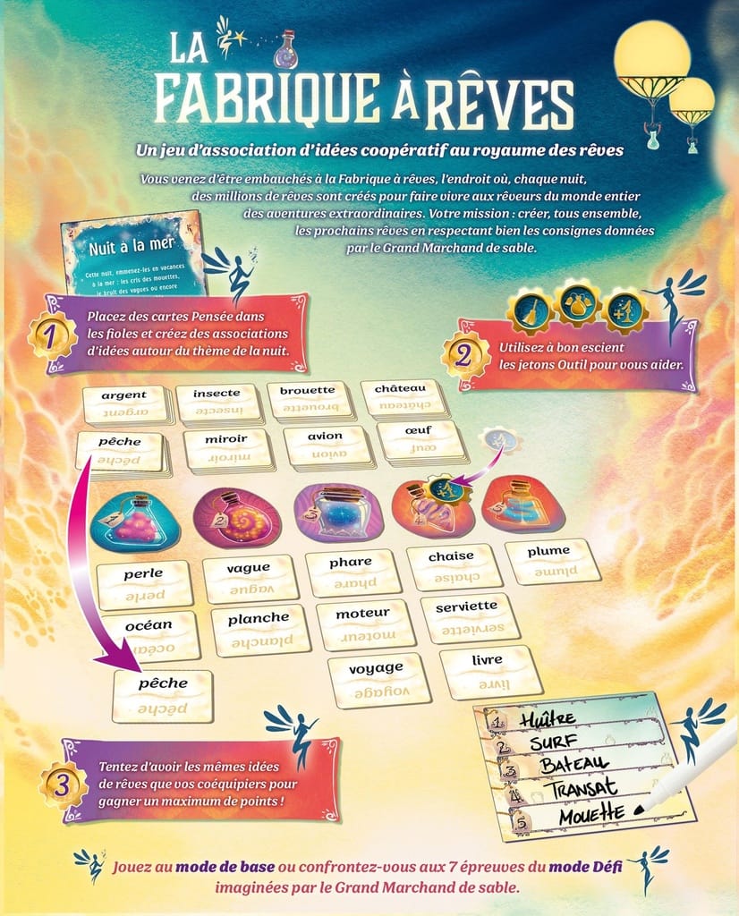 La Fabrique à Rêves (FR) JEUX - Ambiance-Party