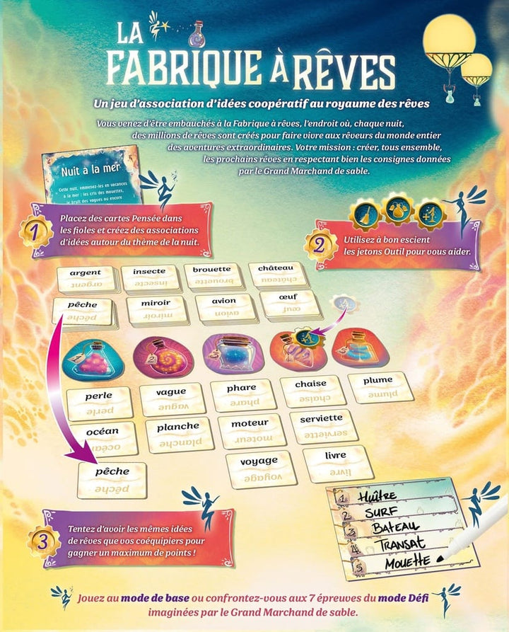 La Fabrique à Rêves (FR) JEUX - Ambiance-Party