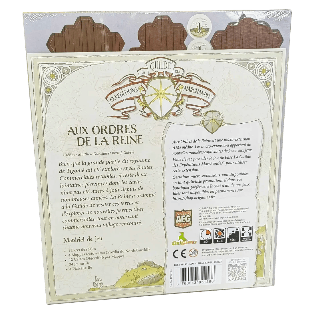 La Guilde des Expéditions Marchandes - Extension aux Ordres de la Reine (FR) JEUX - Stratégie - Stratégie léger