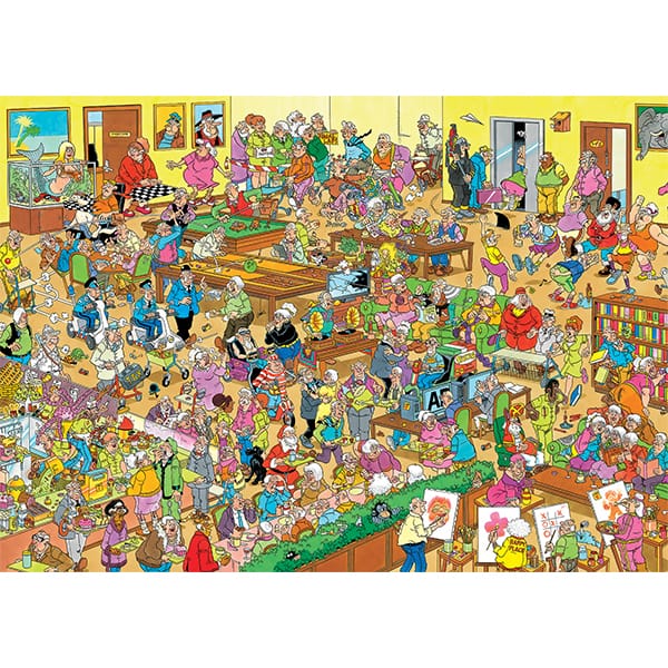 La maison de retraite, JvH (1000pcs) CASSE-TÊTE - 1000 morceaux