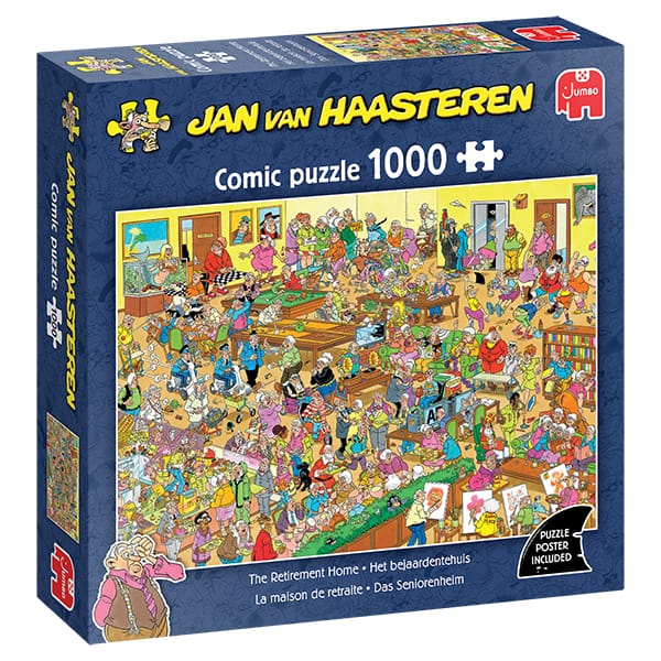 La maison de retraite, JvH (1000pcs) CASSE-TÊTE - 1000 morceaux