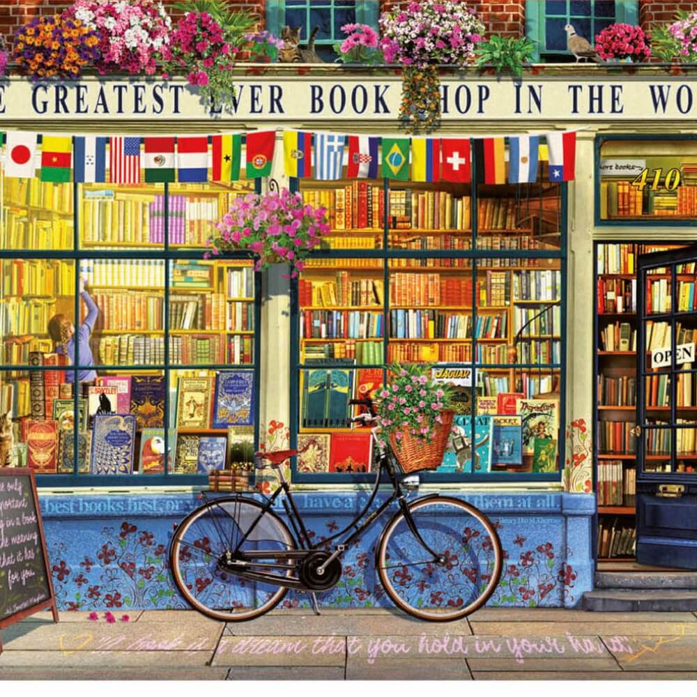 La meilleure librairie au monde | Greatest Bookshop in the World (Puzzle 5000 pcs) CASSE-TÊTE - 5000 morceaux