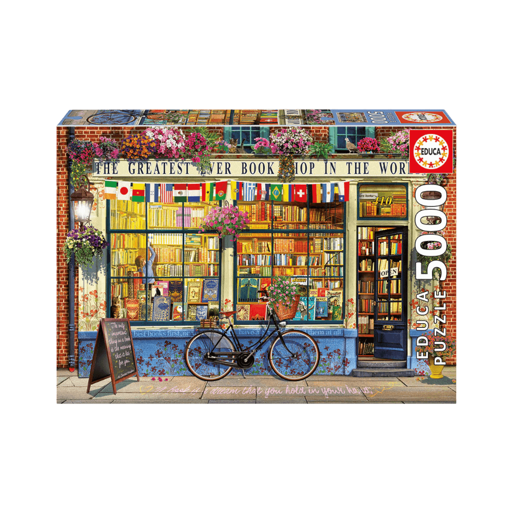 La meilleure librairie au monde | Greatest Bookshop in the World (Puzzle 5000 pcs) CASSE-TÊTE - 5000 morceaux