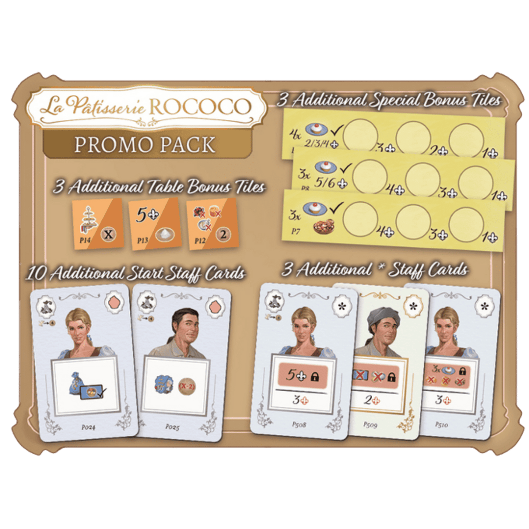 La Pâtisserie Rococo (EN) JEUX - Stratégie - Stratégie avancé