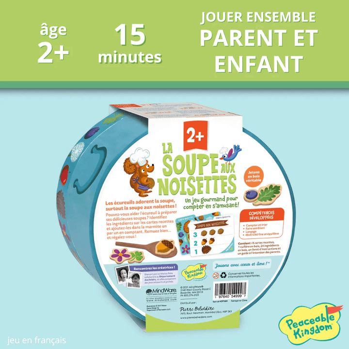La soupe aux noisettes (FR) JEUX - Enfants - Enfants 2 ans +