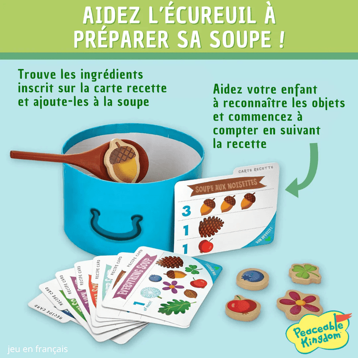 La soupe aux noisettes (FR) JEUX - Enfants - Enfants 2 ans +