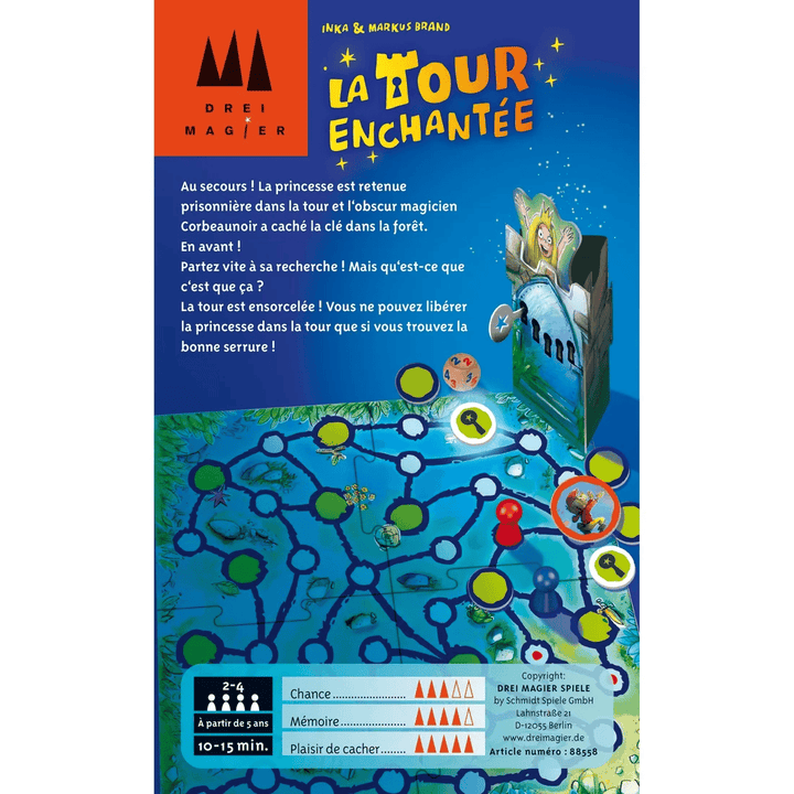 La tour enchantée - Boîte de métal (FR) JEUX - Enfants - Enfants 5 ans +