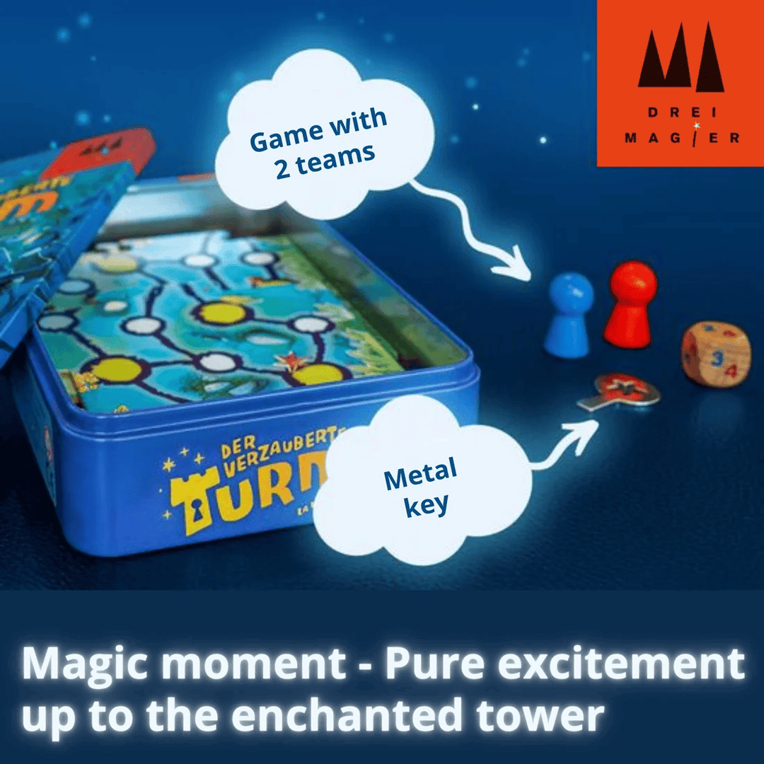 La tour enchantée - Boîte de métal (FR) JEUX - Enfants - Enfants 5 ans +